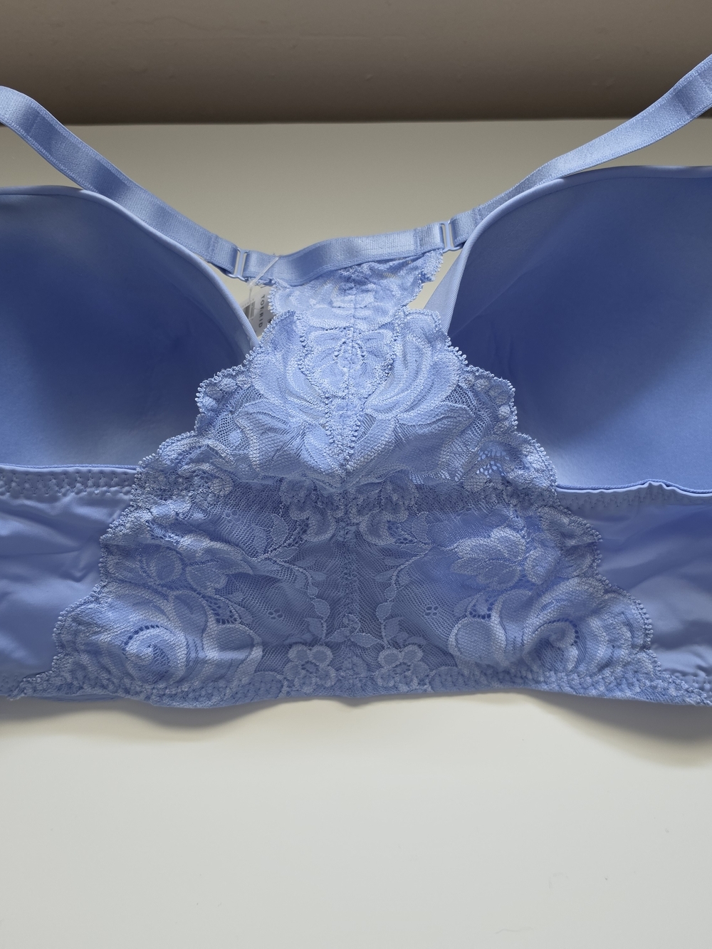 NWT! Torrid 42DDD - Light Blue Molded Cup Racerback Bra - Picture 2 of 2